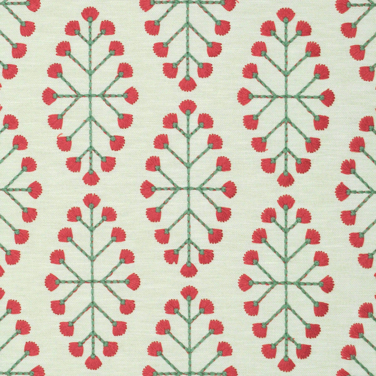P/K Lifestyles Allium Embroidery - Blossom 472980 Fabric Swatch