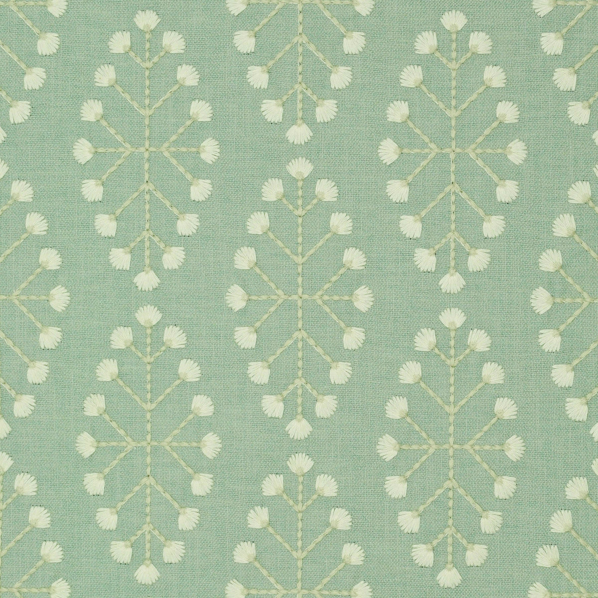 P/K Lifestyles Allium Embroidery - Celestial 472982 Fabric Swatch