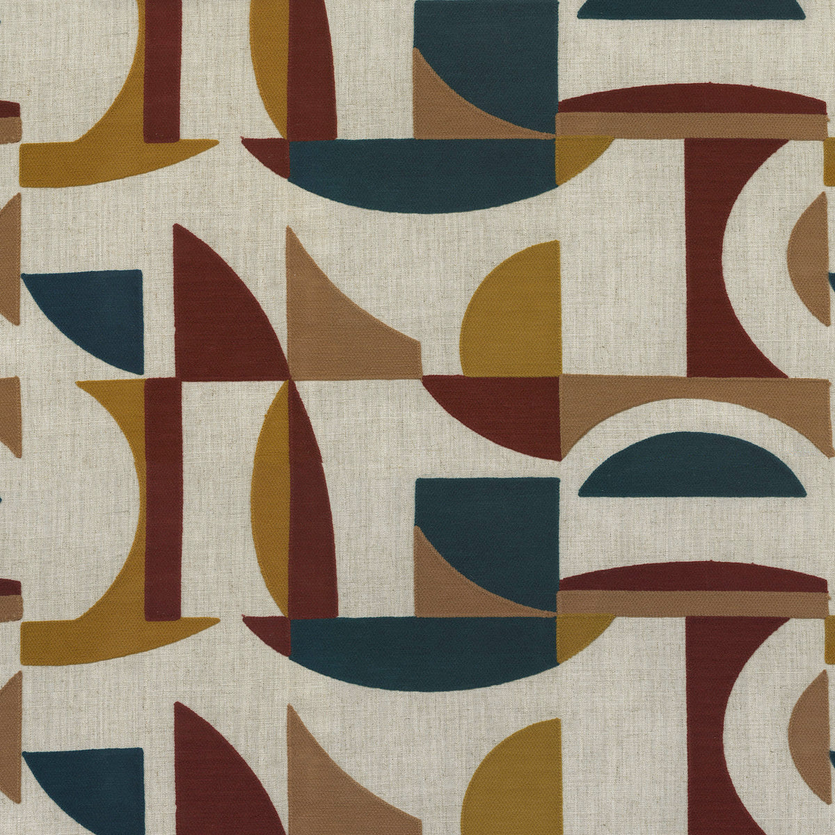 P/K Lifestyles Angling Embroidery - Gem 411520 Upholstery Fabric