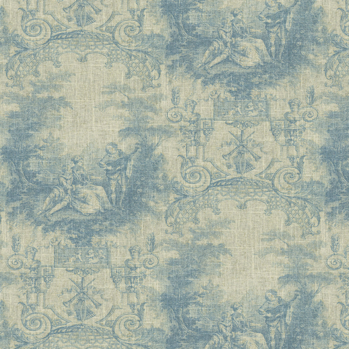 P/K Lifestyles A Sweet Life - Chambray 472680 Fabric Swatch