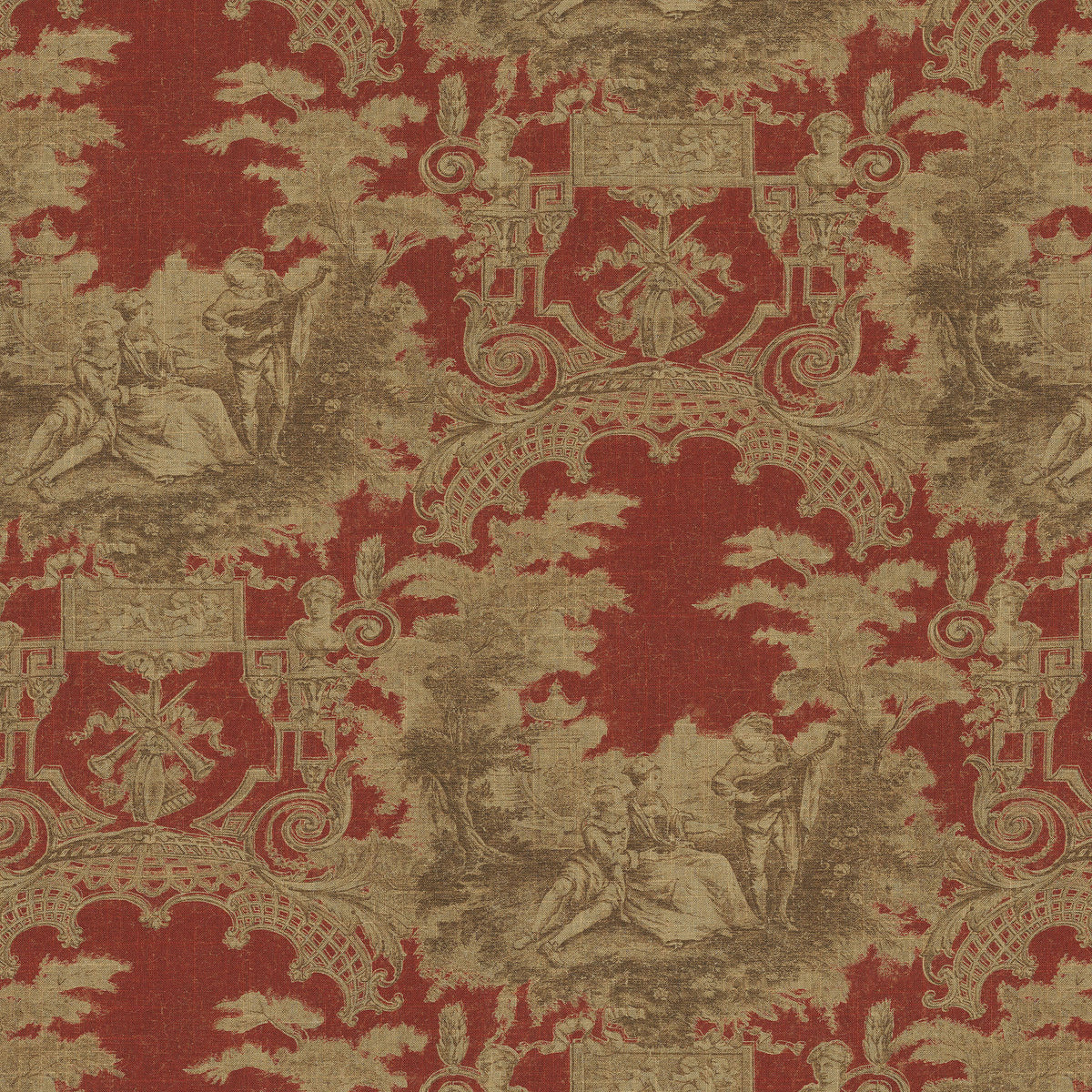 P/K Lifestyles A Sweet Life - Rouge 472682 Upholstery Fabric