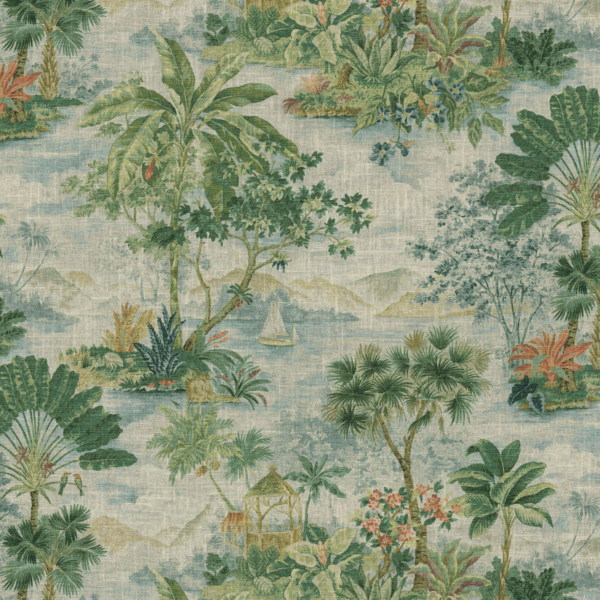 P/K Lifestyles Belle Isle - Serene 472652 Fabric Swatch