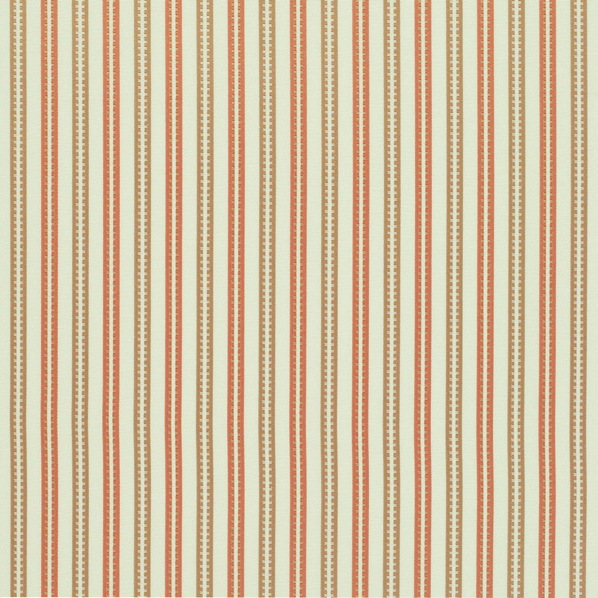 P/K Lifestyles Beverly Stripe - Coral 481365 Fabric Swatch