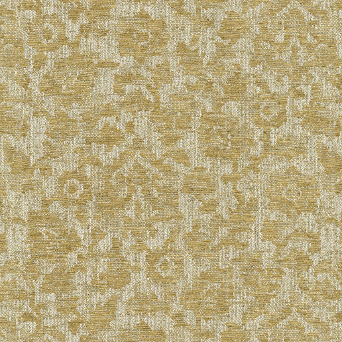P/K Lifestyles Bijar Floral - Gold 471693 Fabric Swatch