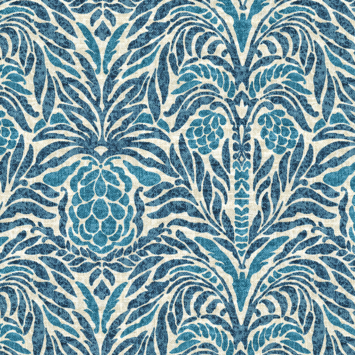 P/K Lifestyles Bondi Batik - Aegean 802920 Upholstery Fabric
