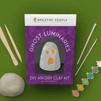 Breathe People Air Dry Clay Kit - Ghost Luminary