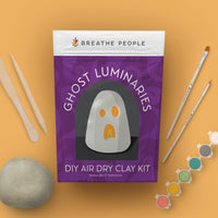 Breathe People Air Dry Clay Kit - Ghost Luminary