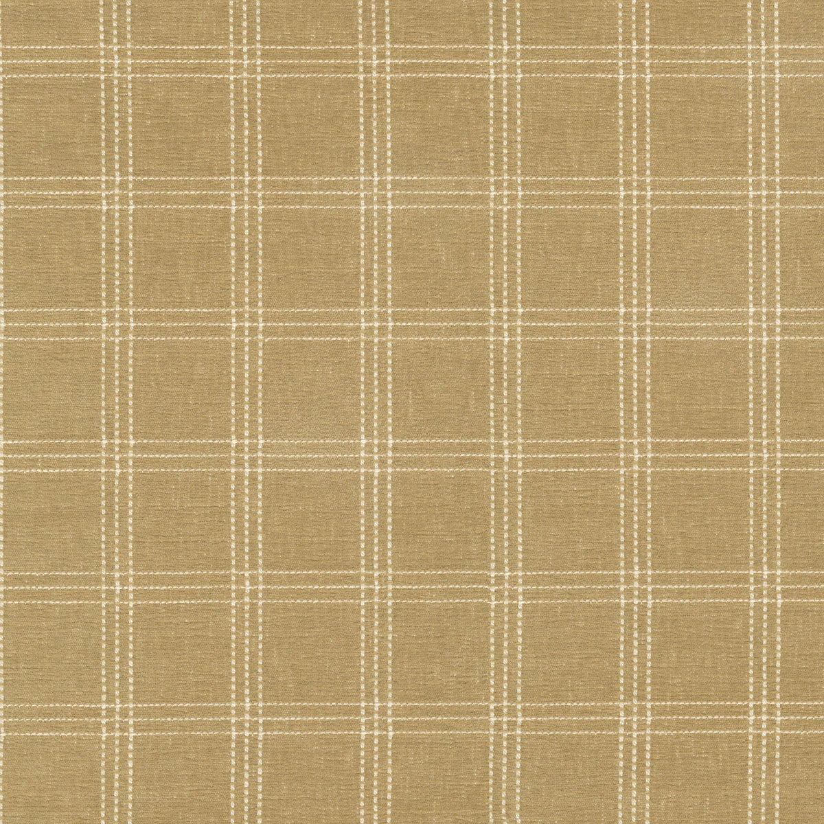 P/K Lifestyles Catalina Check -  Camel 470614 Upholstery Fabric