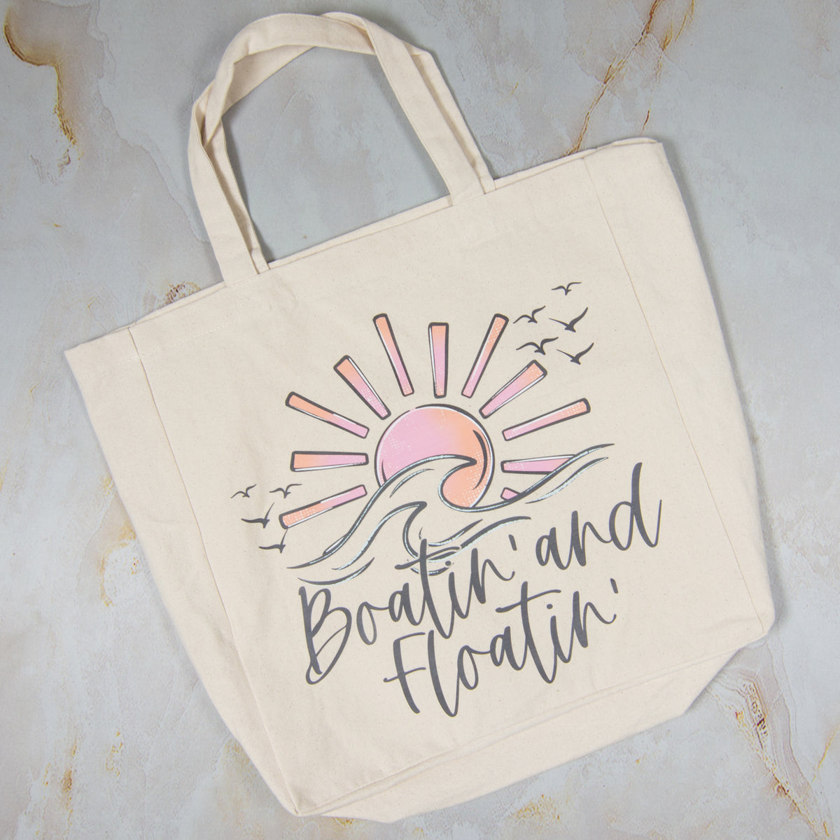 Tote Bag - Boating and Floating