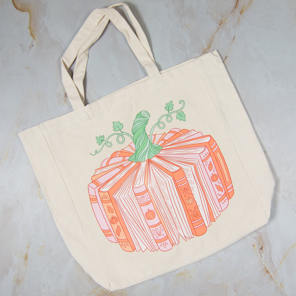 Tote Bag - Book Pumpkin