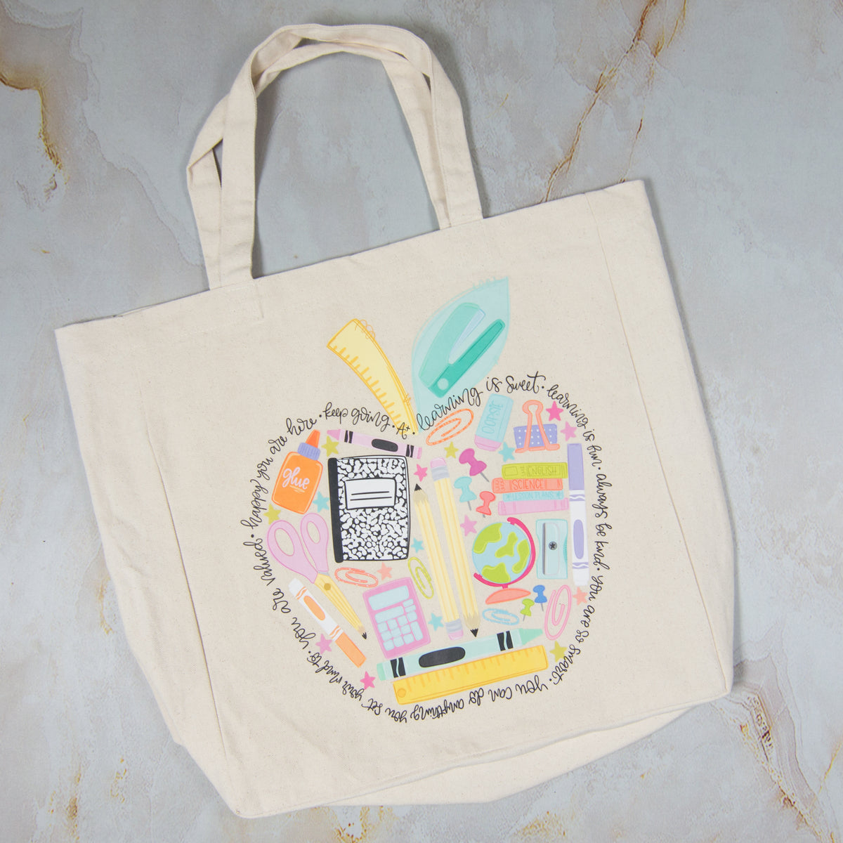 Tote Bag - Teacher's Apple