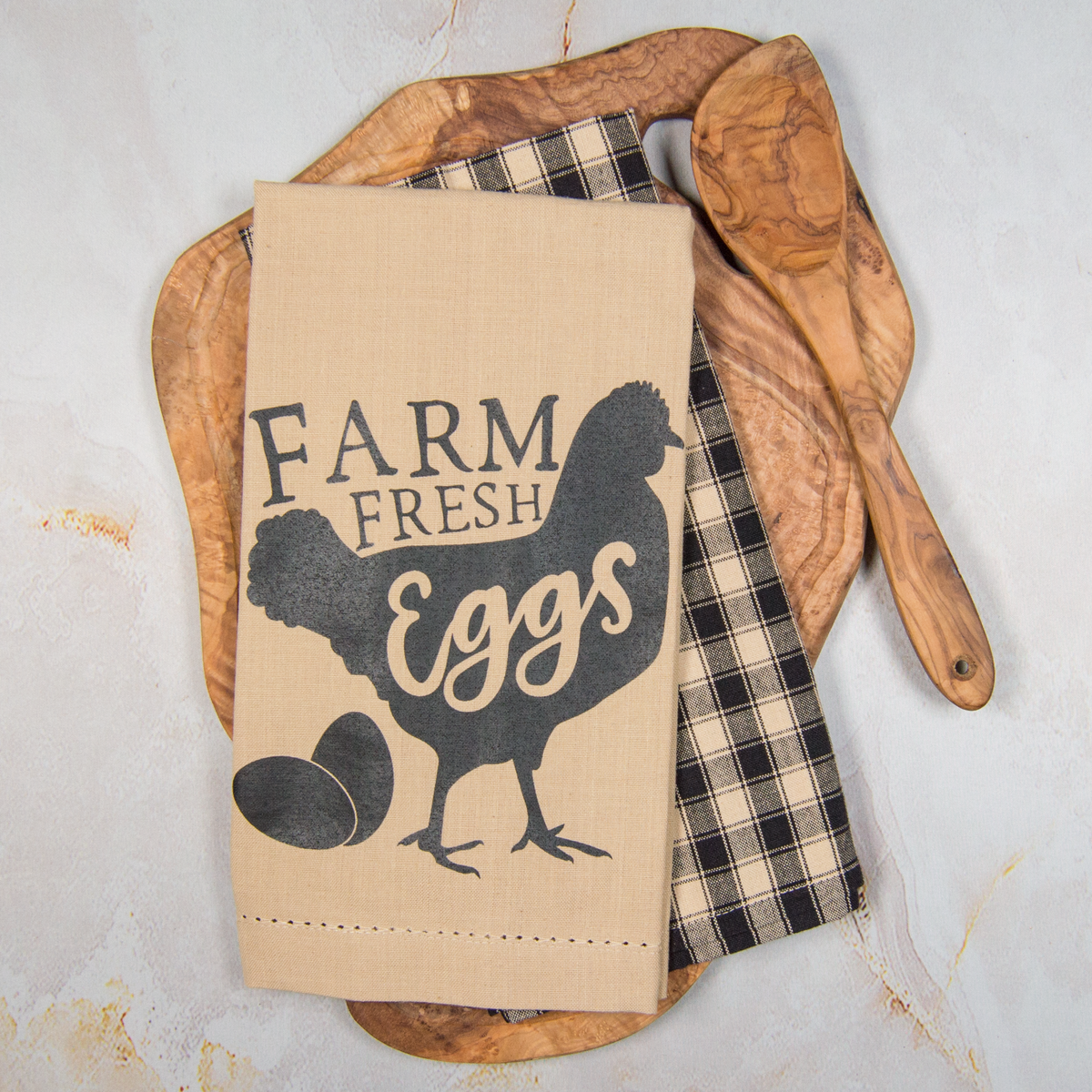 Tea Towel Set of 2 - Fresh Eggs