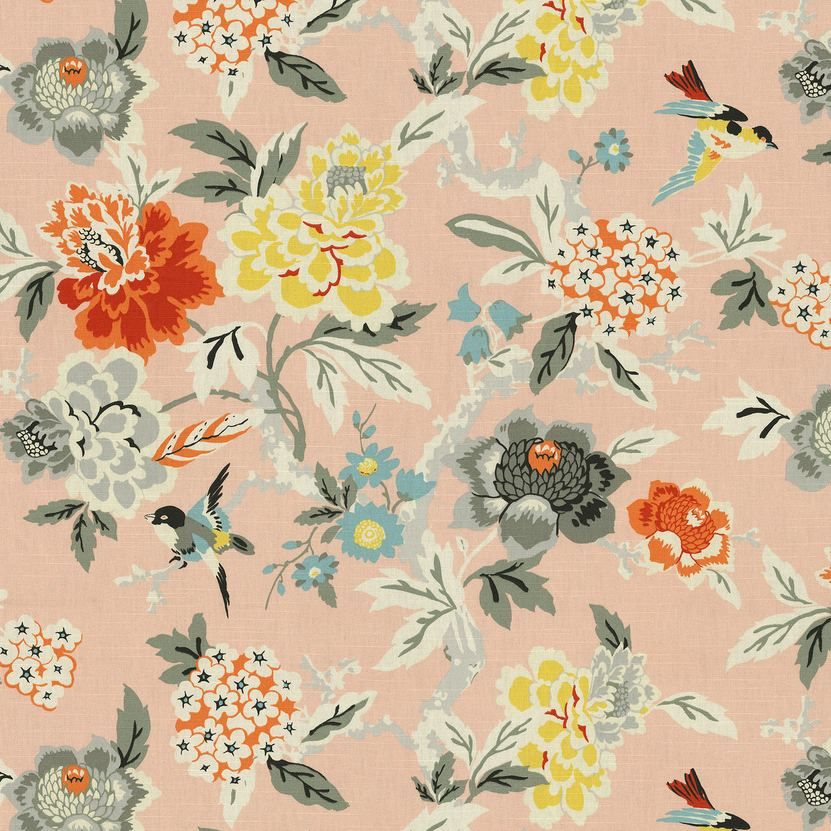 Waverly Celeste - Blossom 682330 Upholstery Fabric