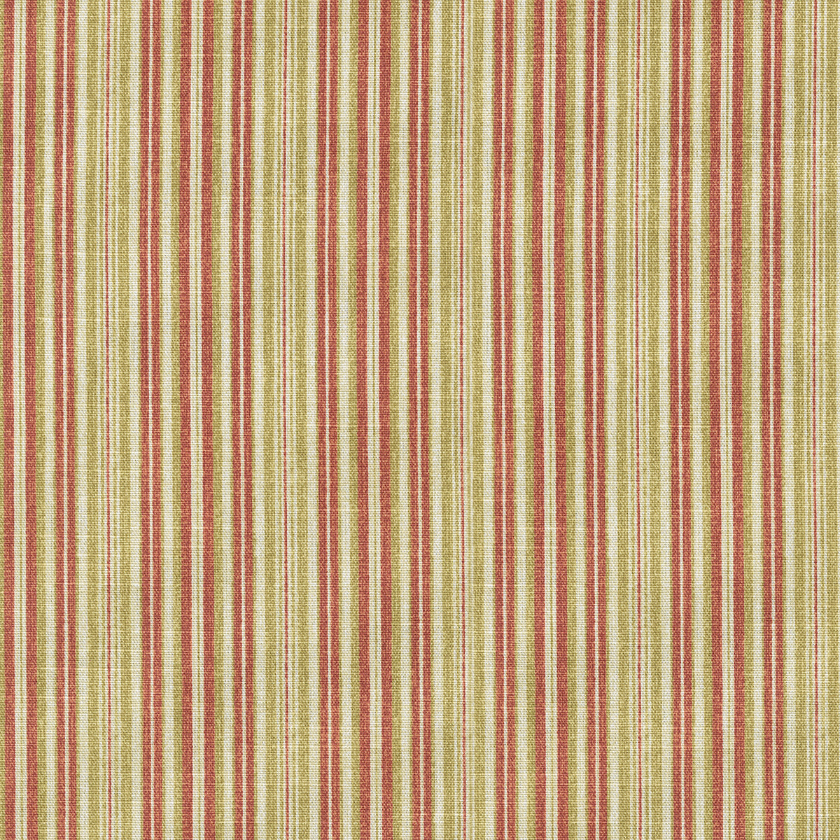 P/K Lifestyles Crossing Stripe - Pomegranate 412402 Upholstery Fabric