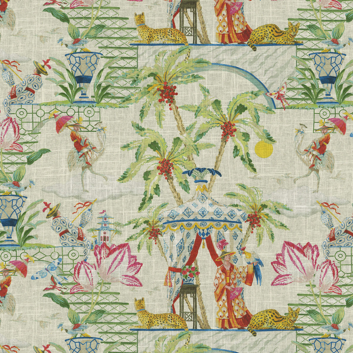 Harrison Howard Distant Skies - Gardenia 150181 Upholstery Fabric