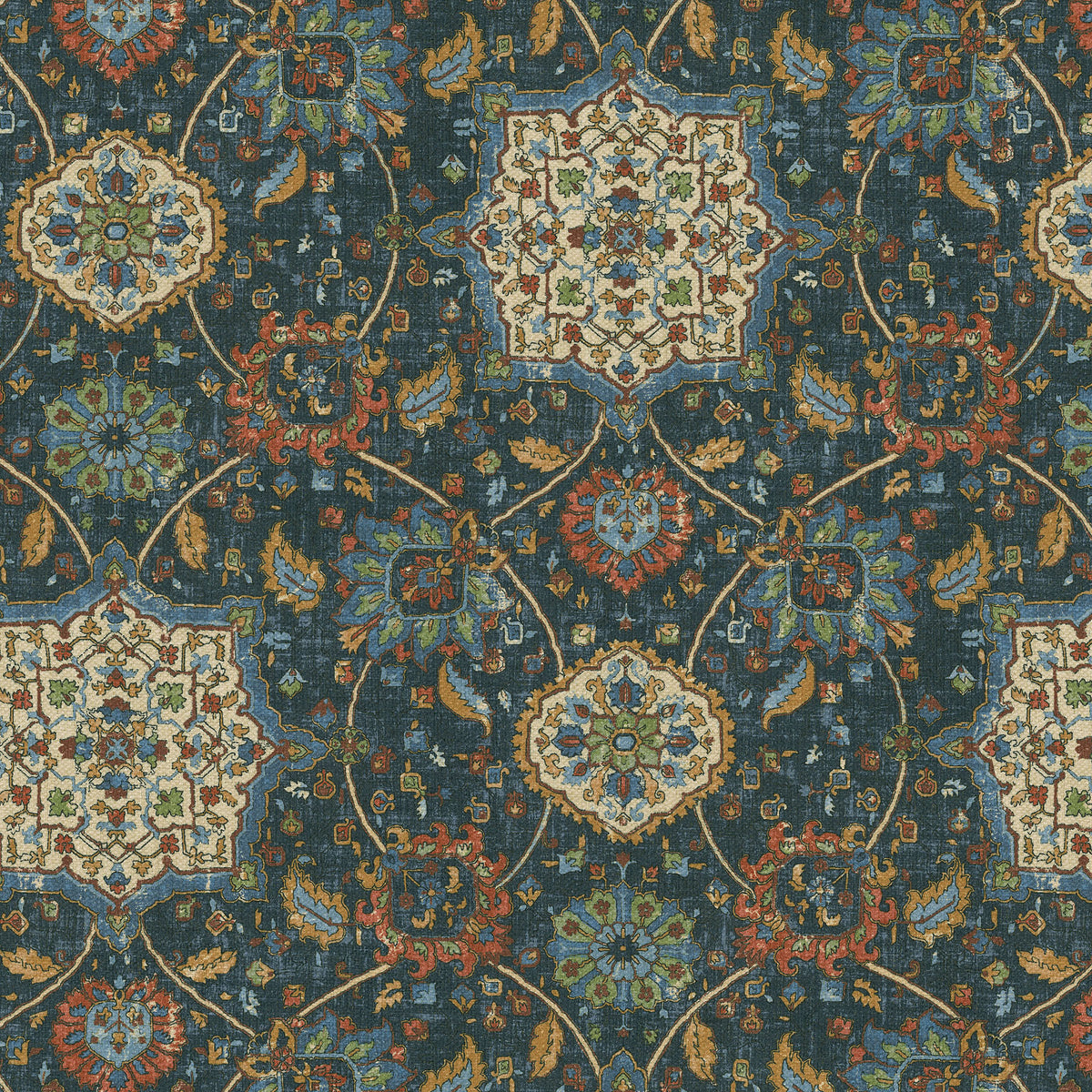 P/K Lifestyles Divine Details - Lapis 472333 Fabric Swatch