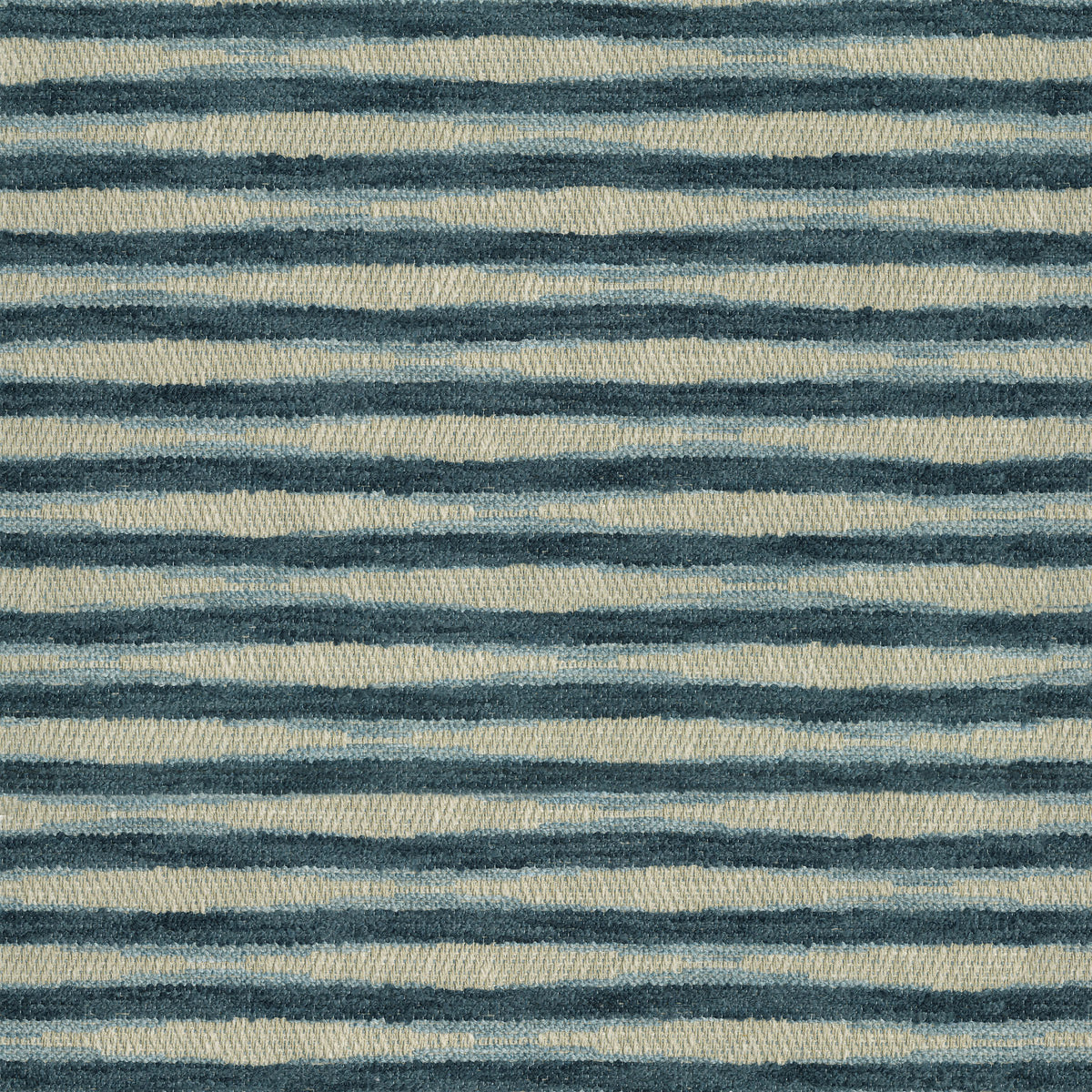 P/K Lifestyles Ebb & Flow Stripe - Indigo 471820 Upholstery Fabric