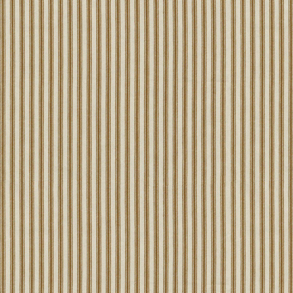 P/K Lifestyles Essential Ticking - Cognac 472594 Fabric Swatch