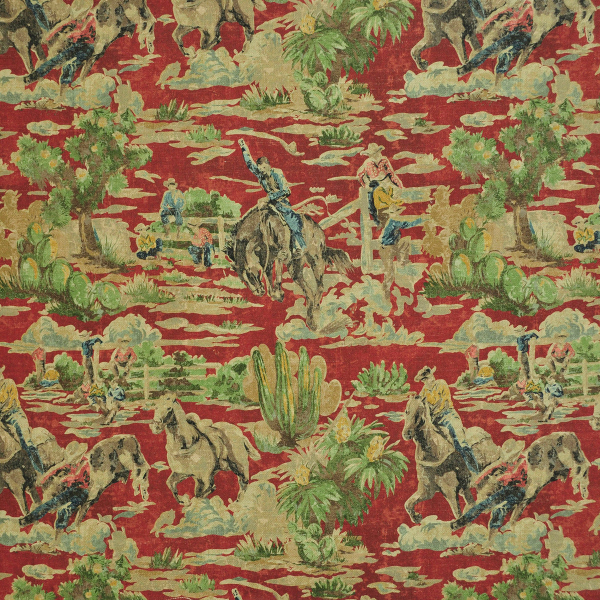 P/K Lifestyles First Rodeo - Barn 472881 Fabric Swatch