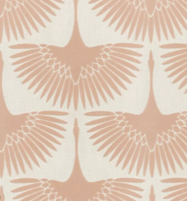 CLOSEOUT Genevieve Gorder Flock - Valentine 450321 Upholstery Fabric 1.5 Yard Cut