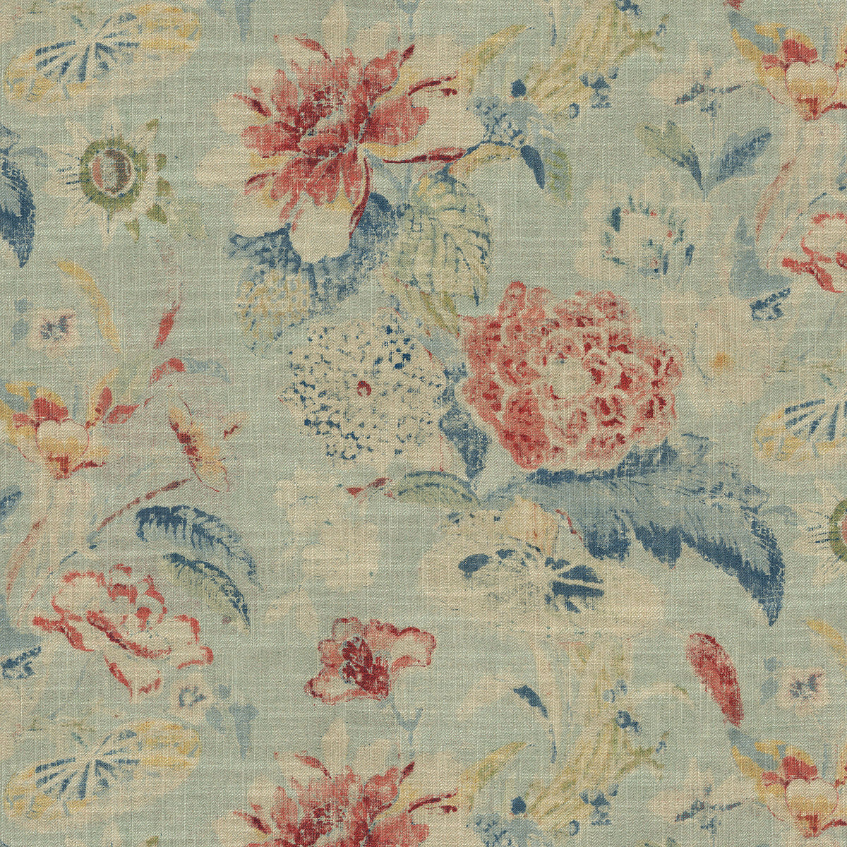 P/K Lifestyles Floral Offerings - Bliss 472660 Upholstery Fabric