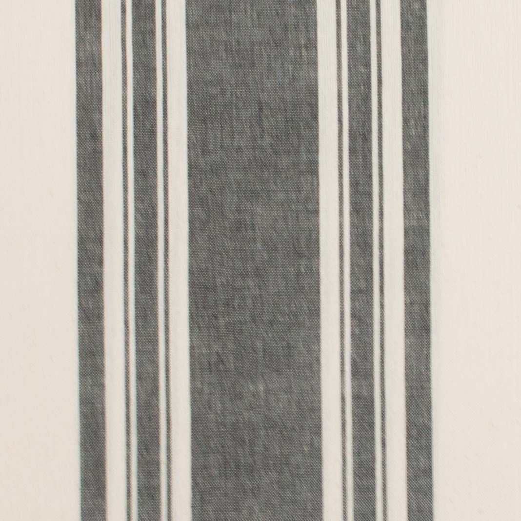 Farmhouse Stripe on Natural Fabric Swatch