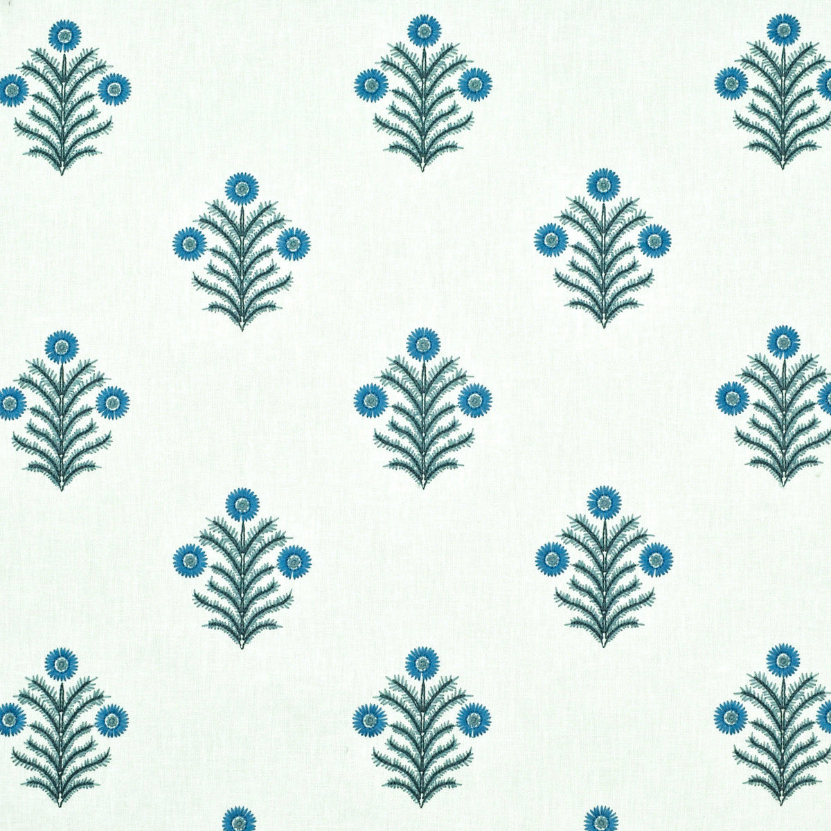 P/K Lifestyles Hayley Emb - Porcelain 480942 Fabric Swatch