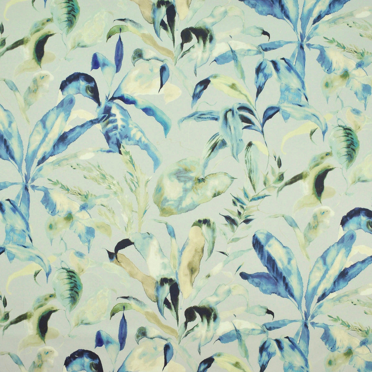 P/K Lifestyles Laurel Leaf - Sky 481341 Fabric Swatch