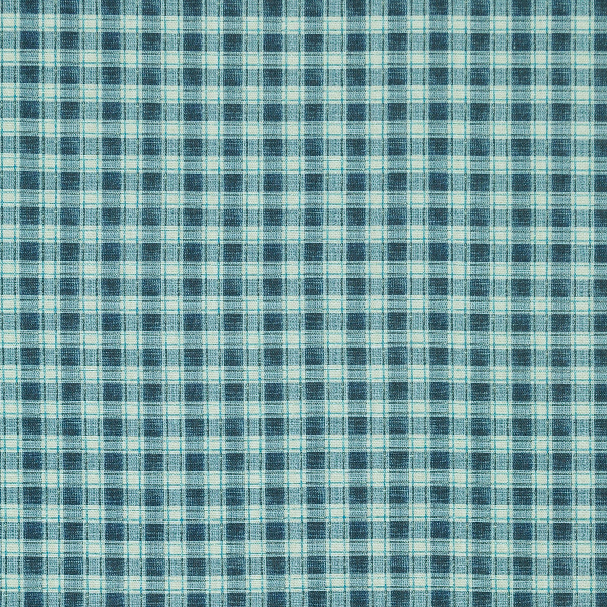 P/K Lifestyles Le Cheque - Dusty Indigo 481180 Fabric Swatch