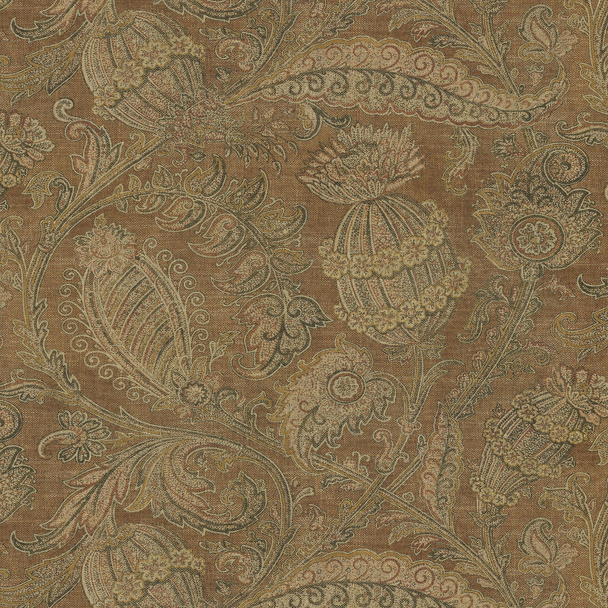 P/K Lifestyles Loggia - Caffe 472631 Fabric Swatch