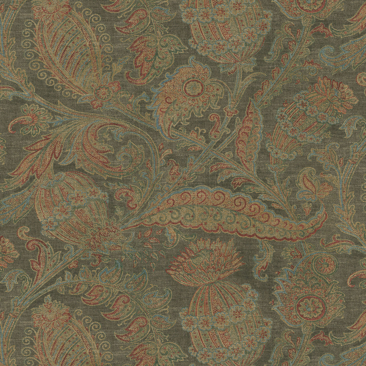 P/K Lifestyles Loggia - Notte 472630 Fabric Swatch