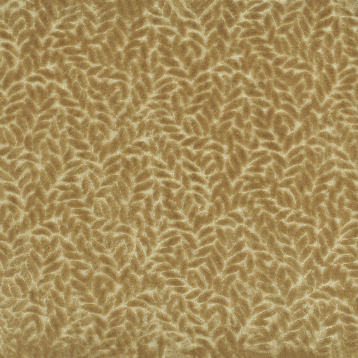 P/K Lifestyles Luxe Leaf - Honey 481627 Fabric Swatch