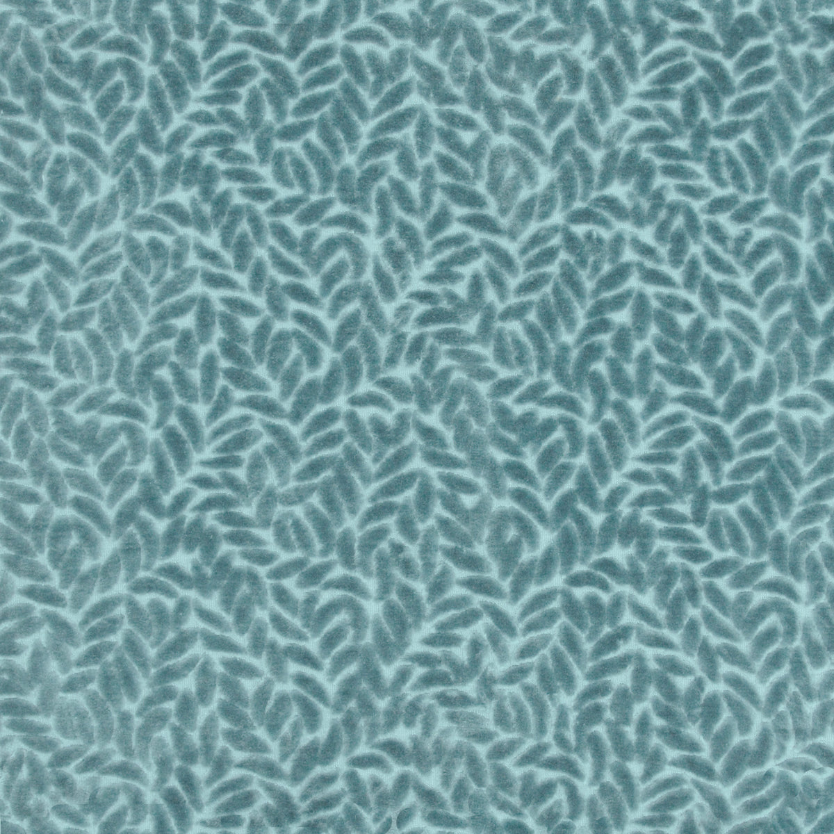 P/K Lifestyles Luxe Leaf - Lake 481622 Fabric Swatch