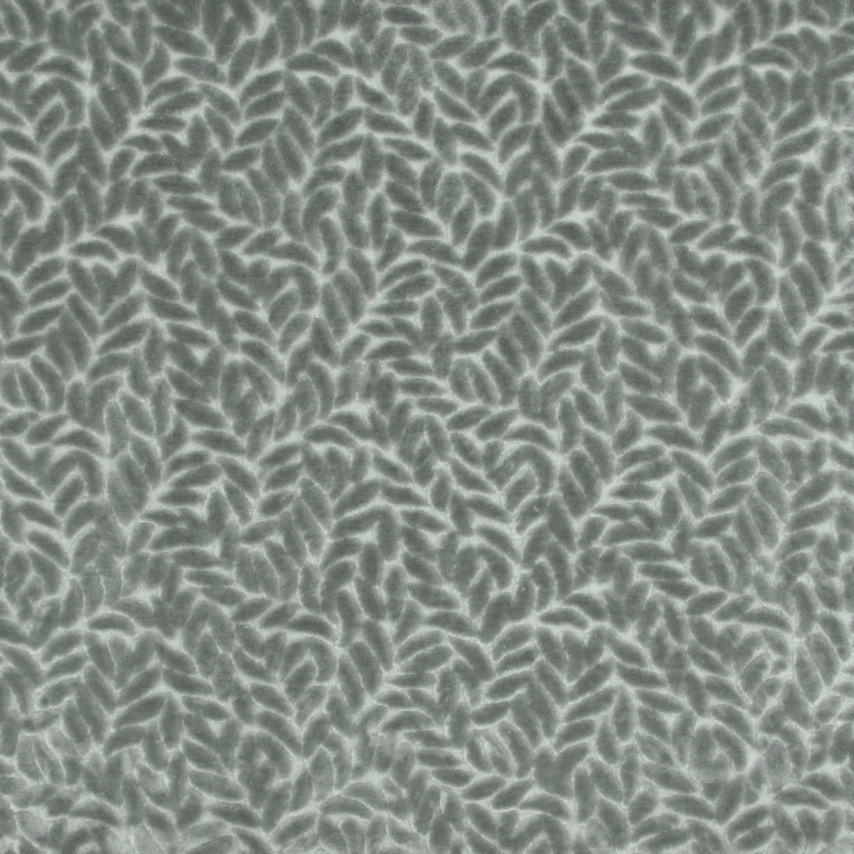 P/K Lifestyles Luxe Leaf - Slate 481629 Fabric Swatch