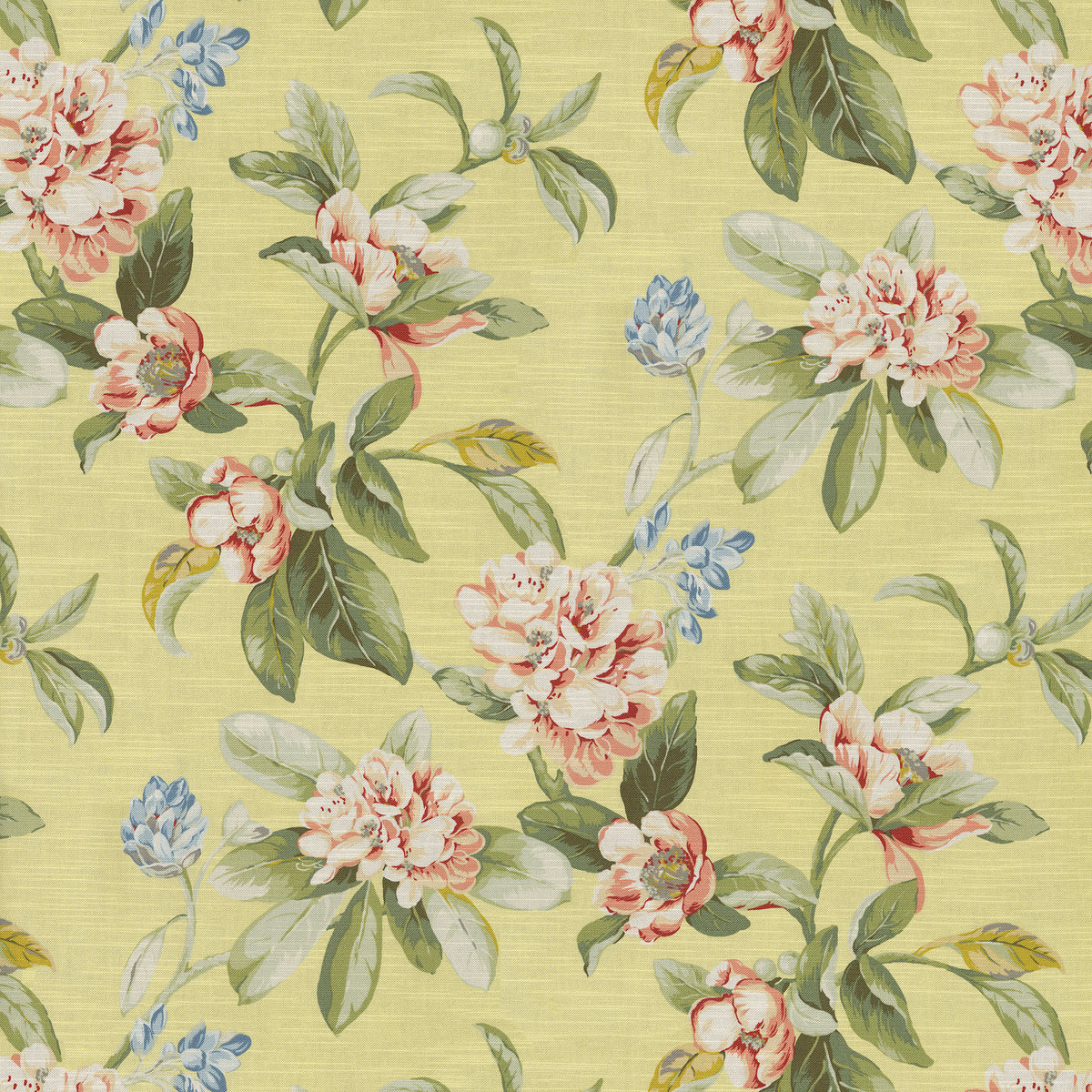 Waverly Magnolia Tree - Meringue 682380 Upholstery Fabric