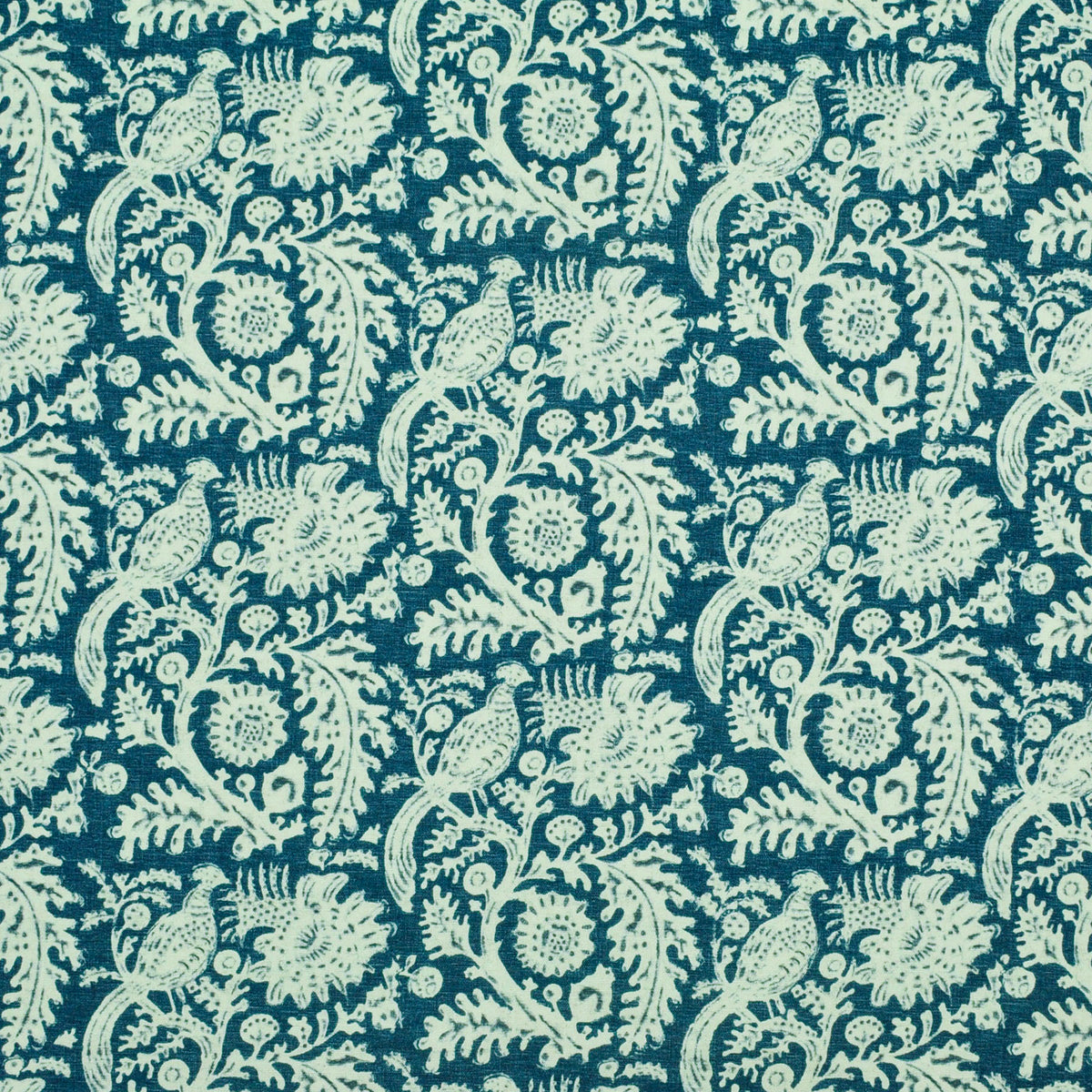 P/K Lifestyles Meadow Song - Indigo 473150 Upholstery Fabric