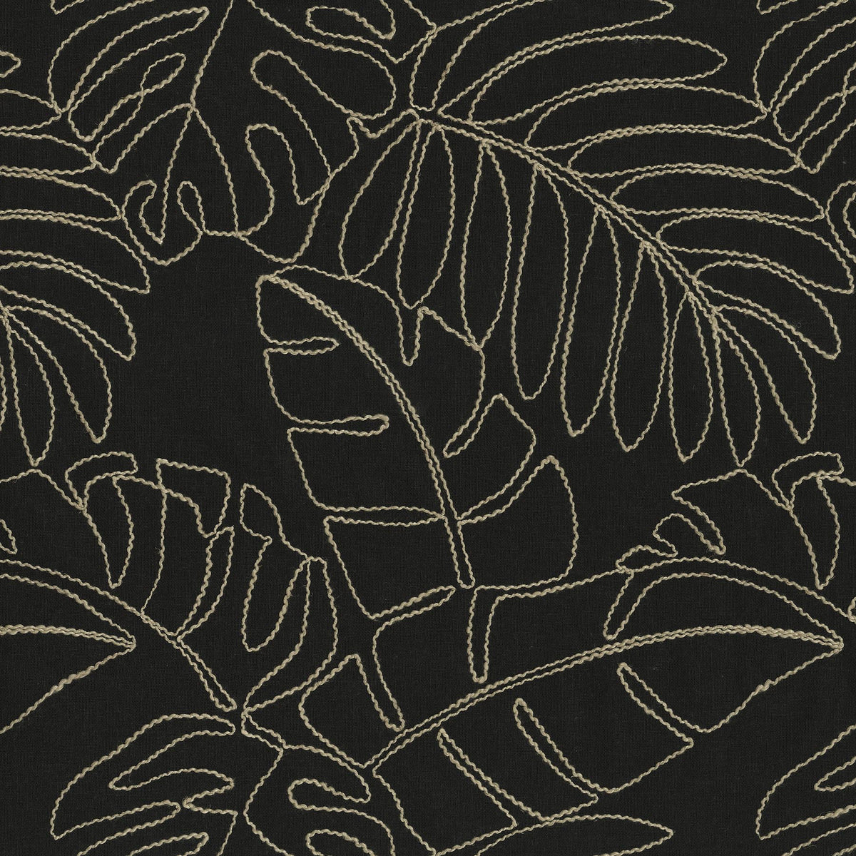 Tommy Bahama Home Monstera Embroidery