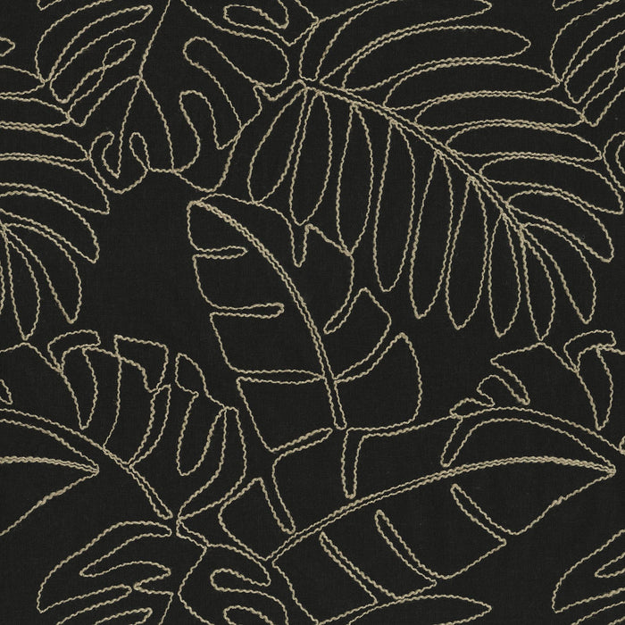 monstera fabric Tommy Bahama Home Monstera Embroidery