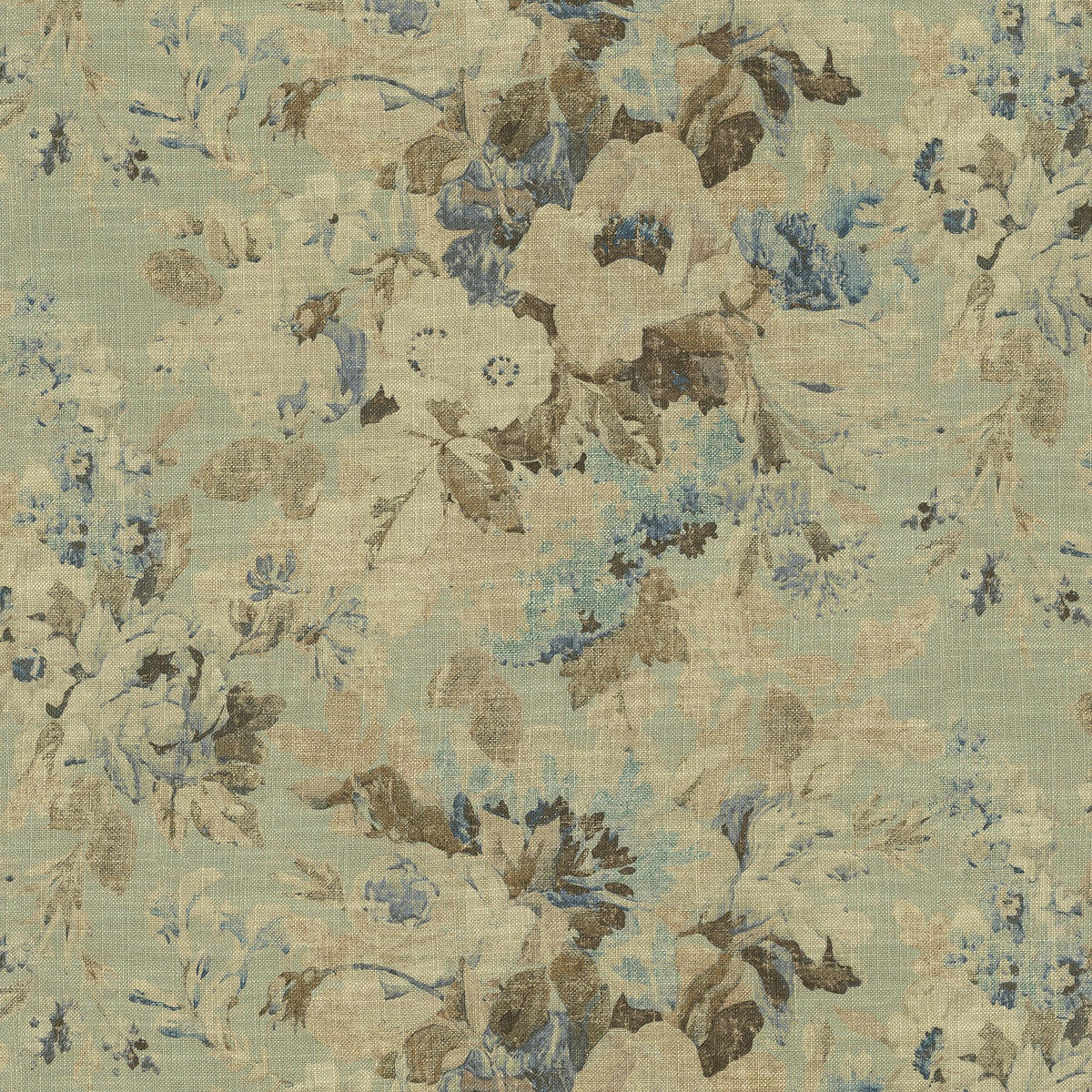 P/K Lifestyles Mountain Meadow - Glacier 471770 Fabric Swatch