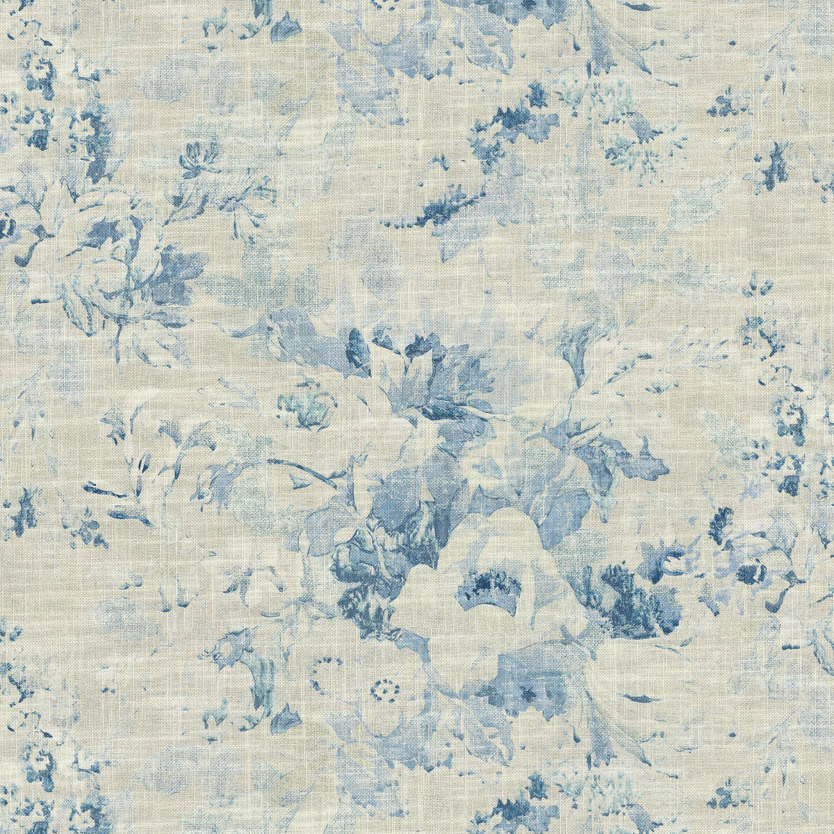 P/K Lifestyles Mountain Meadow - Powder Blue 471771 Fabric Swatch