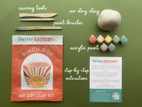 Breathe People Air Dry Clay Kit - Kids Pinch Pot