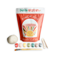 Breathe People Air Dry Clay Kit - Kids Pinch Pot