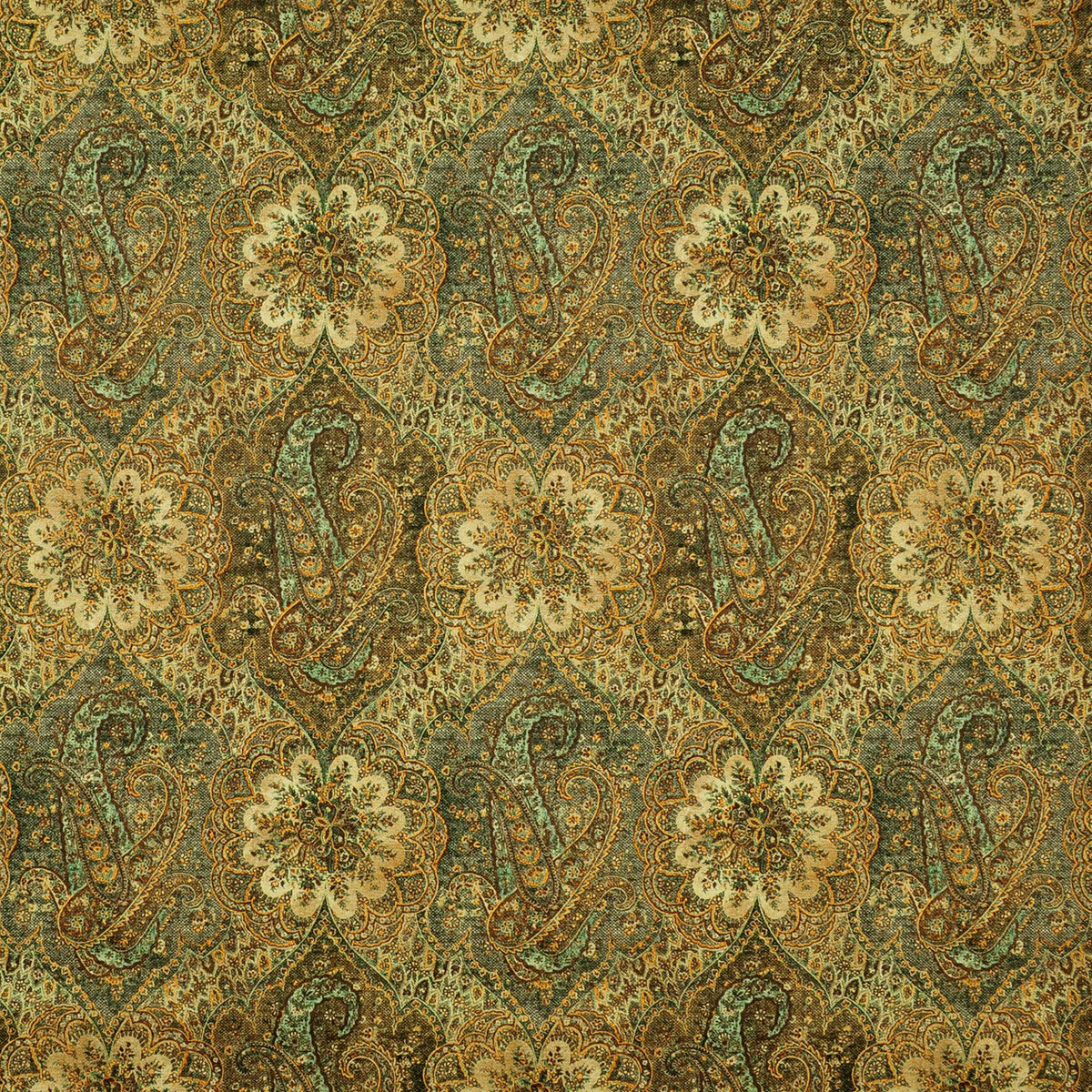 P/K Lifestyles Paisley Flourish -  Fig 481201 Upholstery Fabric