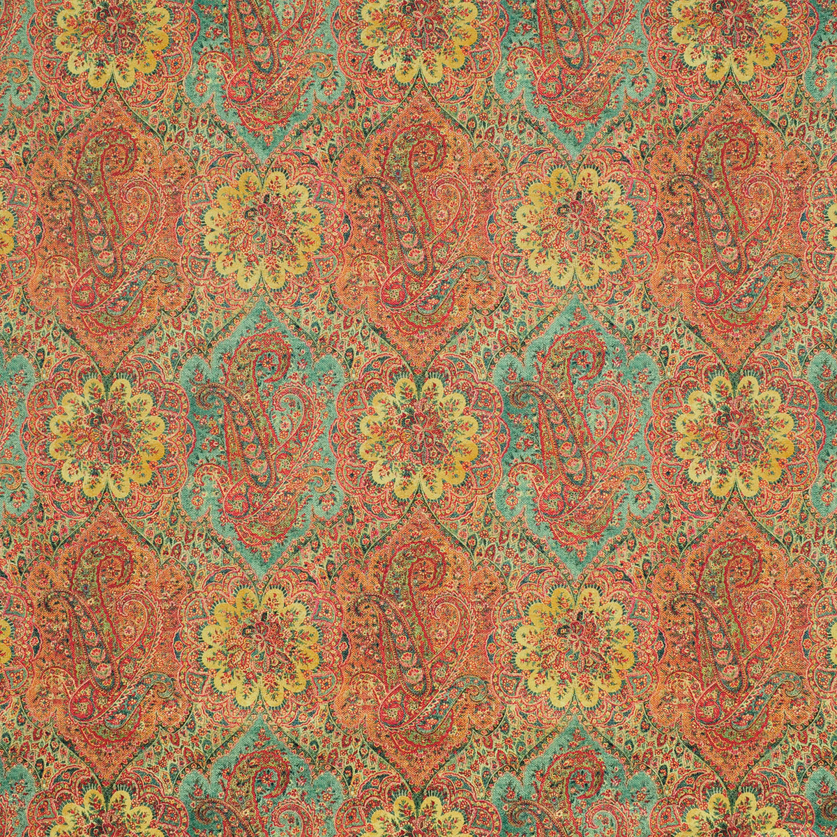 P/K Lifestyles Paisley Flourish -  Jewel 481200 Upholstery Fabric