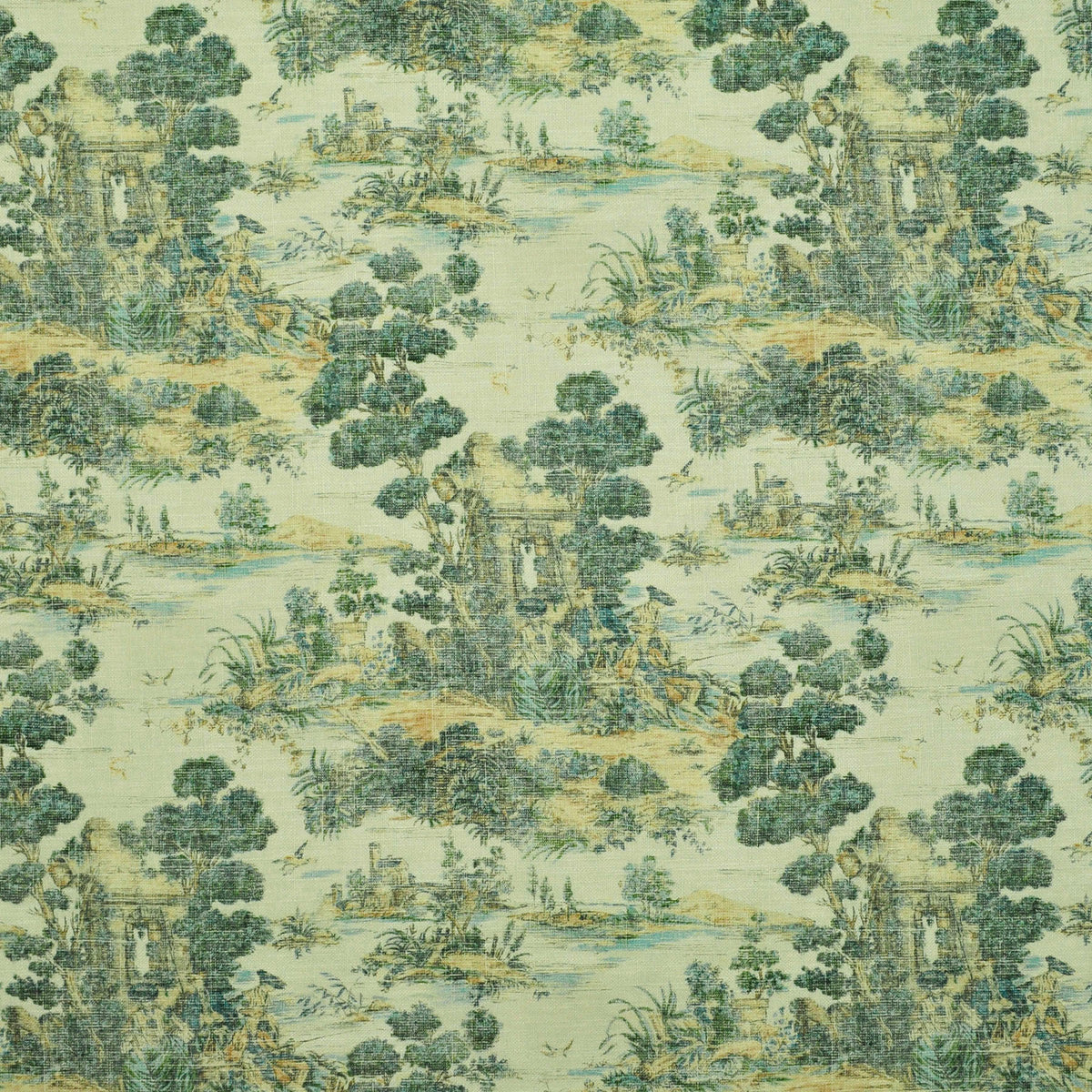 P/K Lifestyles Provencal - Lake 473202 Fabric Swatch
