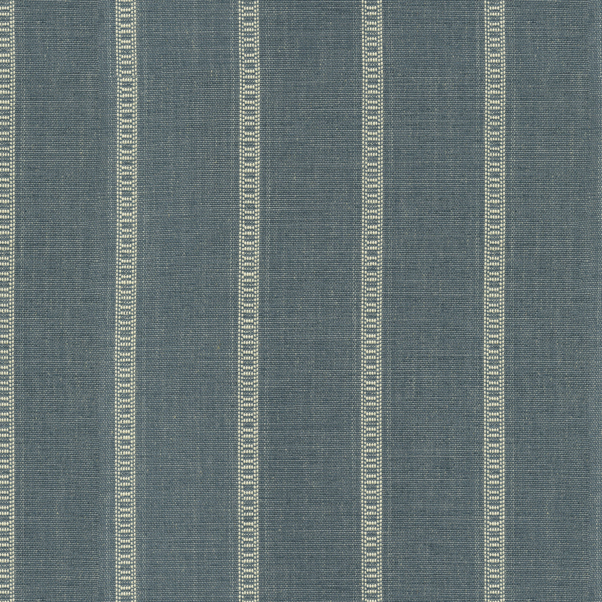 P/K Lifestyles Rancho Stripe - Chambray 471672 Upholstery Fabric