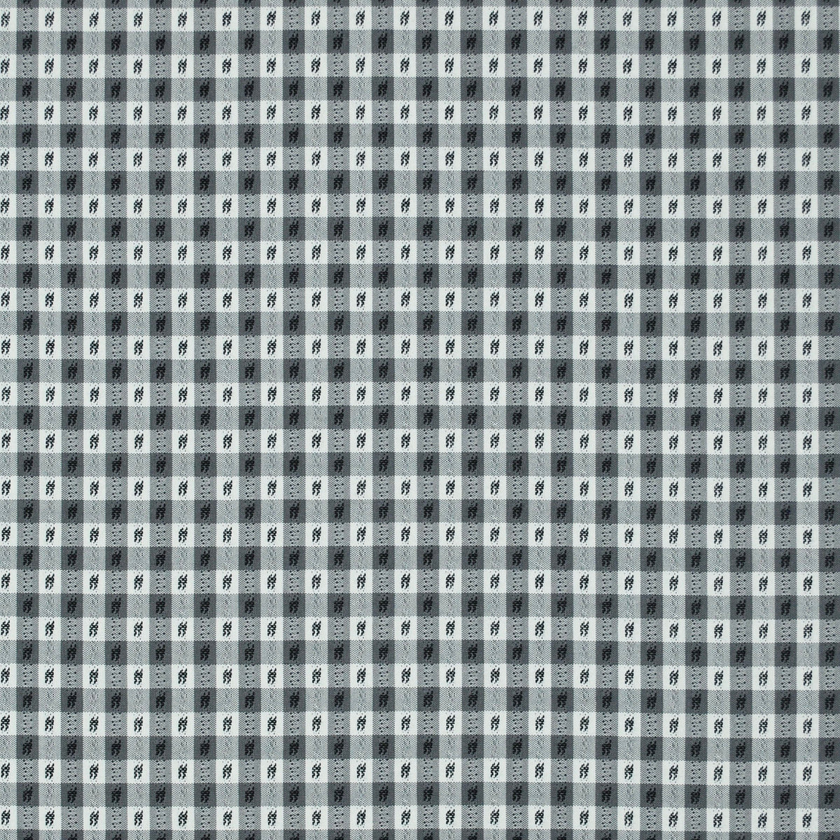 P/K Lifestyles Rosalie Check - Domino 473268 Upholstery Fabric