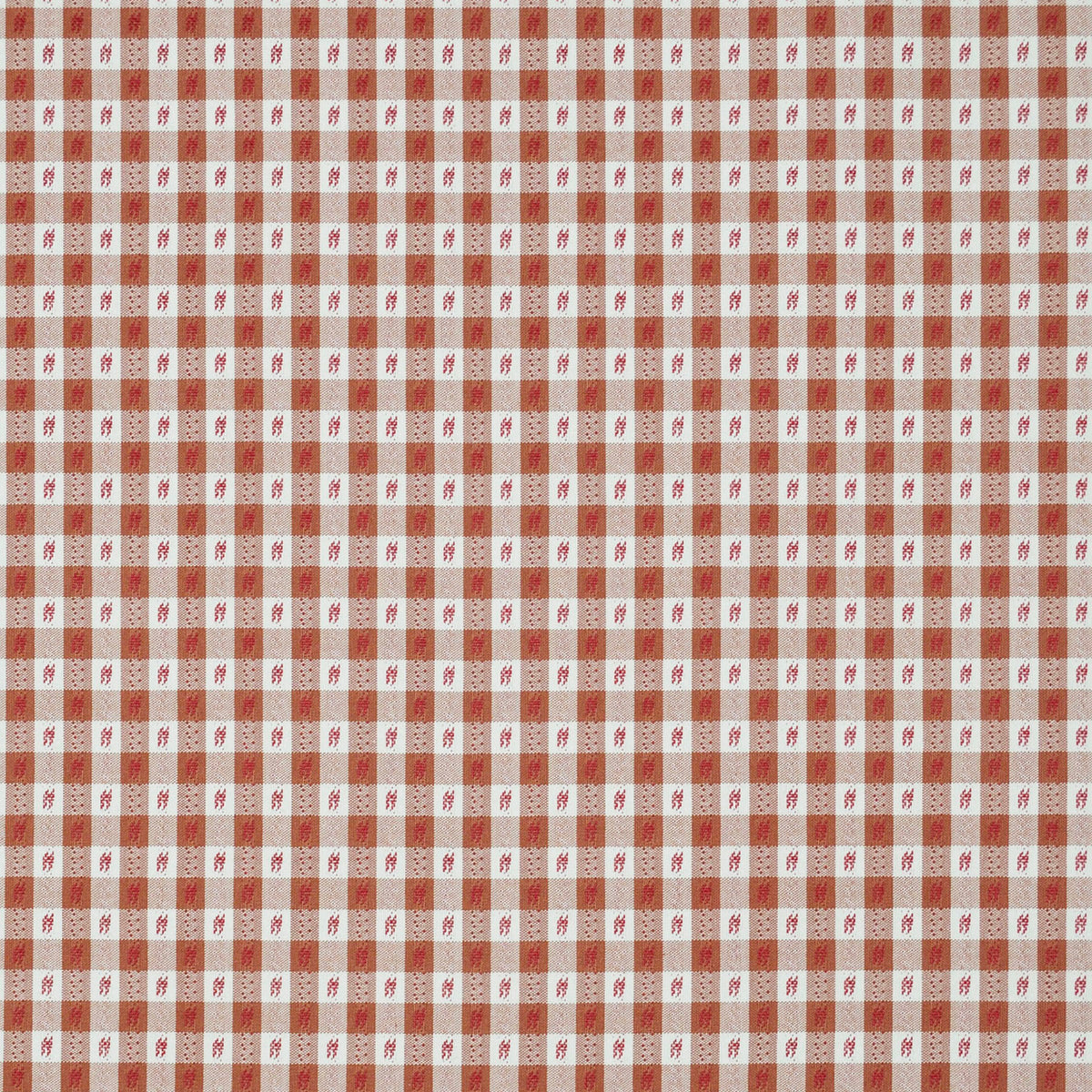 P/K Lifestyles Rosalie Check - Red 473267 Upholstery Fabric