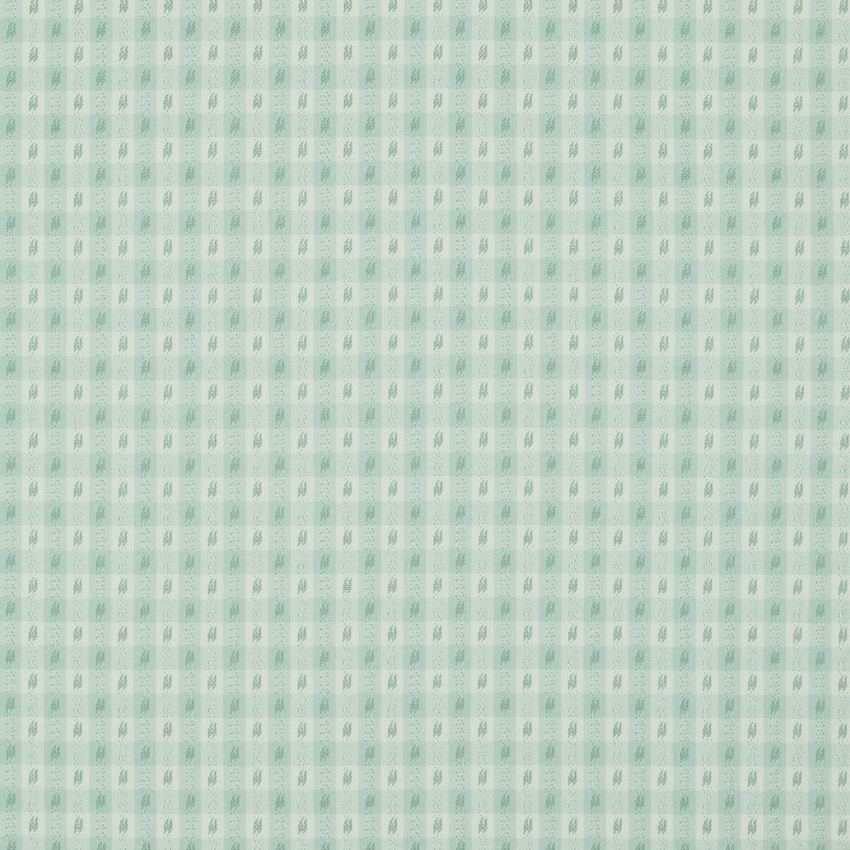 P/K Lifestyles Rosalie Check - Spa 473264 Upholstery Fabric