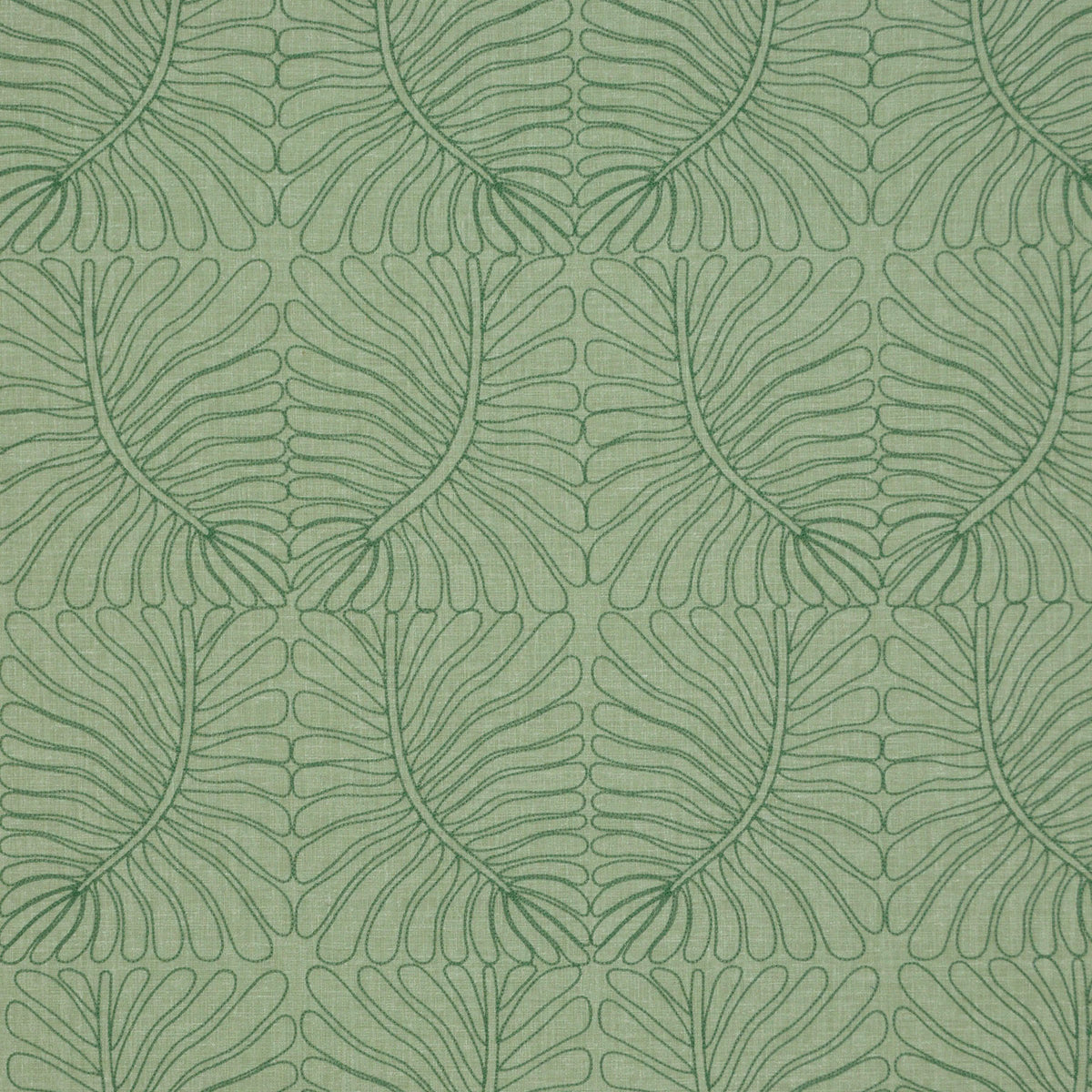 P/K Lifestyles Selva Embroidery - Agave 472951 Fabric Swatch